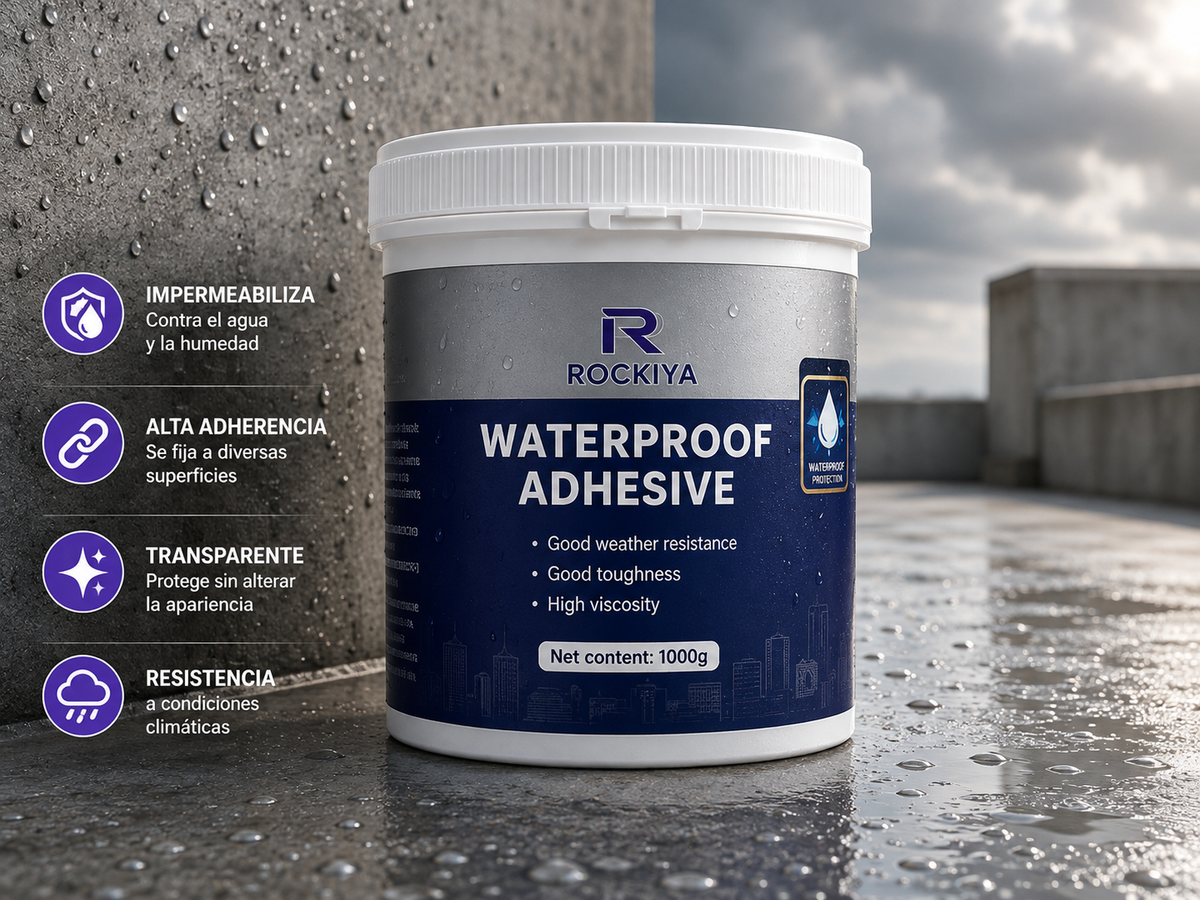 Waterproof Adhesive – Sellador Impermeabilizante para Grietas y Filtraciones | 1000g